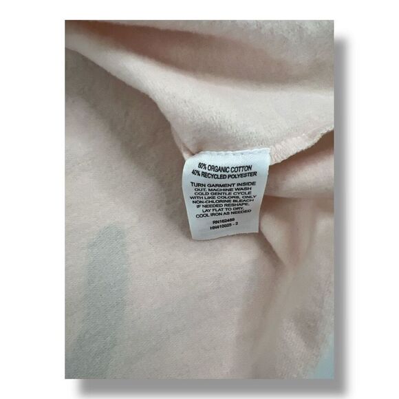 Human Nation Cropped Pink Smiley Face Hoodie Size Extra Extra Large - Picture 5 of 6